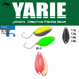   Yarie 710T T-Fresh Evo 1,5gr BS-5 Matte Red Błystka wahadłowa