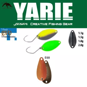   Yarie 710T T-Fresh Evo 1,5gr E68 Caramel Gold Błystka Wahadłowa