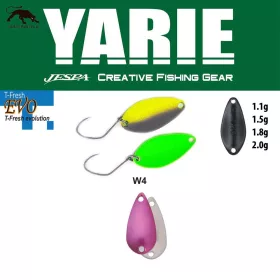   Yarie 710T T-Fresh Evo 1,5gr W4 Norinori Pink Błystka Wahadłowa