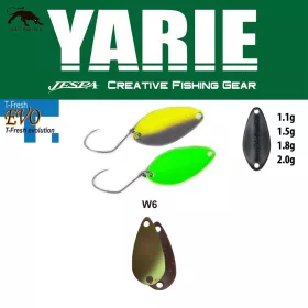 Yarie 710T T-Fresh Evo 1,5gr W6 Ehuesukai Łyżka Błystka