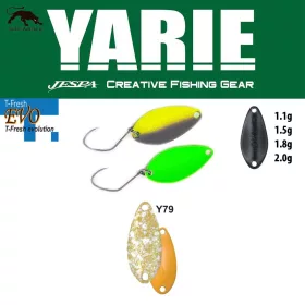 Yarie 710T T-Fresh Evo 1,5gr Y79 Zarame Łyżka Błystka