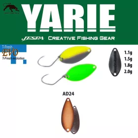 Yarie 710T T-Fresh Evo 2.0gr AD24 Oyster Spoon Lure