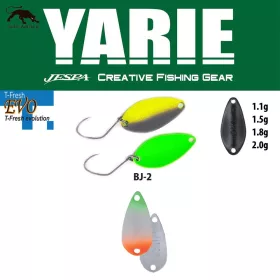 Yarie 710T T-Fresh Evo 2,0gr BJ-2 Błystka Obrotowa Carter