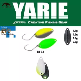   Yarie 710T T-Fresh Evo 2,0gr BJ-32 Błystka Obrotowa Hayato SP
