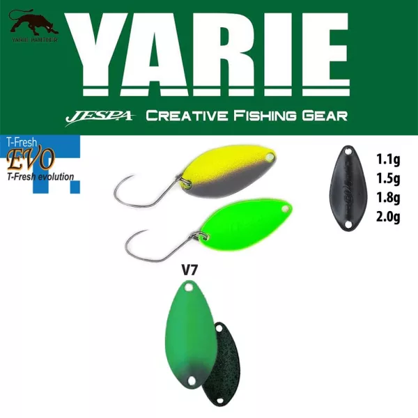 Yarie 710T T-Fresh Evo 2,0gr V7 Olive Mint Kanál Villantó