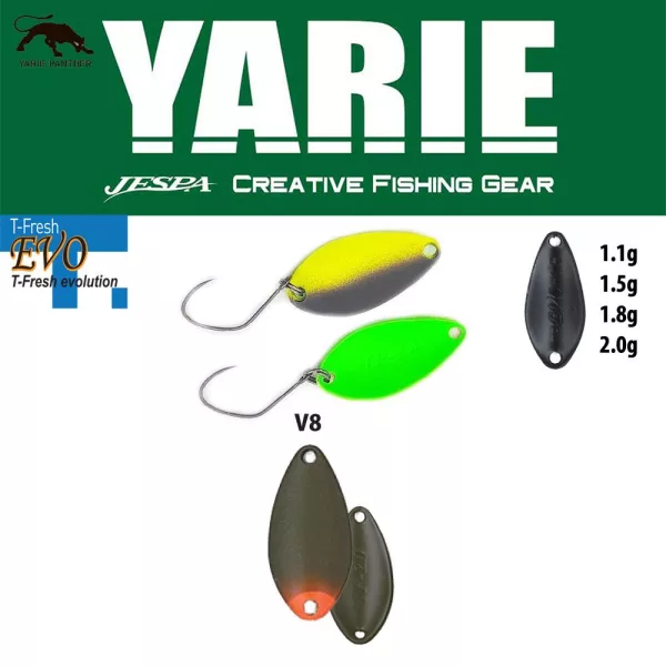 Yarie 710T T-Fresh Evo 2,0gr V8 Kanimiso Ikura Kanál Villantó