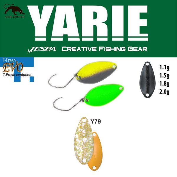 Yarie 710T T-Fresh Evo 2,0gr Y79 Zarame Kanál Villantó