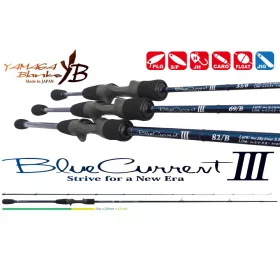   Yamaga Blanks Blue Current III 82/B Baitcast 2.49m 2-20gr 2-piece Spinning Rod