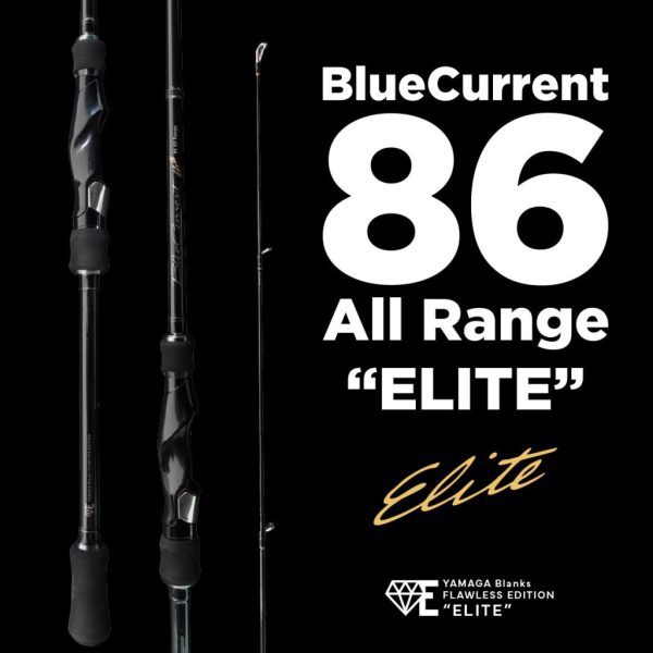Yamaga Blanks Blue Current 86TZ All Range Elite 2,58m 3-21gr 2 Részes Pergető Bot