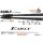 Yamaga Blanks Early Seabass 97MMH 2,92m 8-42gr 2 Részes Pergető Bot