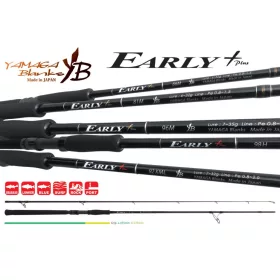   Yamaga Blanks Early+ 98H 2,93m 18-60gr 2 Részes Pergető Bot
