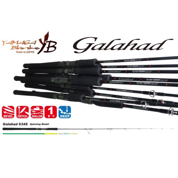 Yamaga Blanks Galahad 634S 1,91m 220gr 1 Részes Pergető Bot